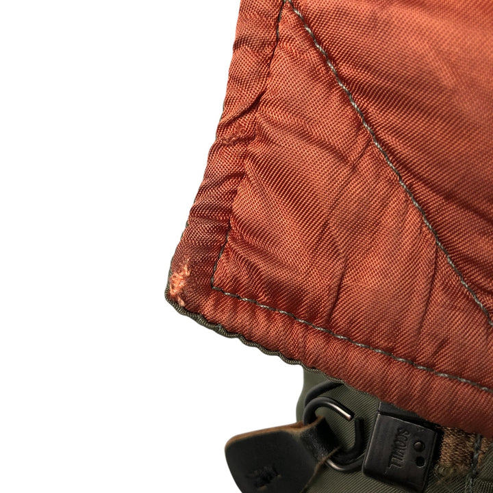 Vintage HOPE MFG MA-1 Military Flight Jacket, Made in USA, Men's Size Medium Nylon Khaki type Vintage Second Hand