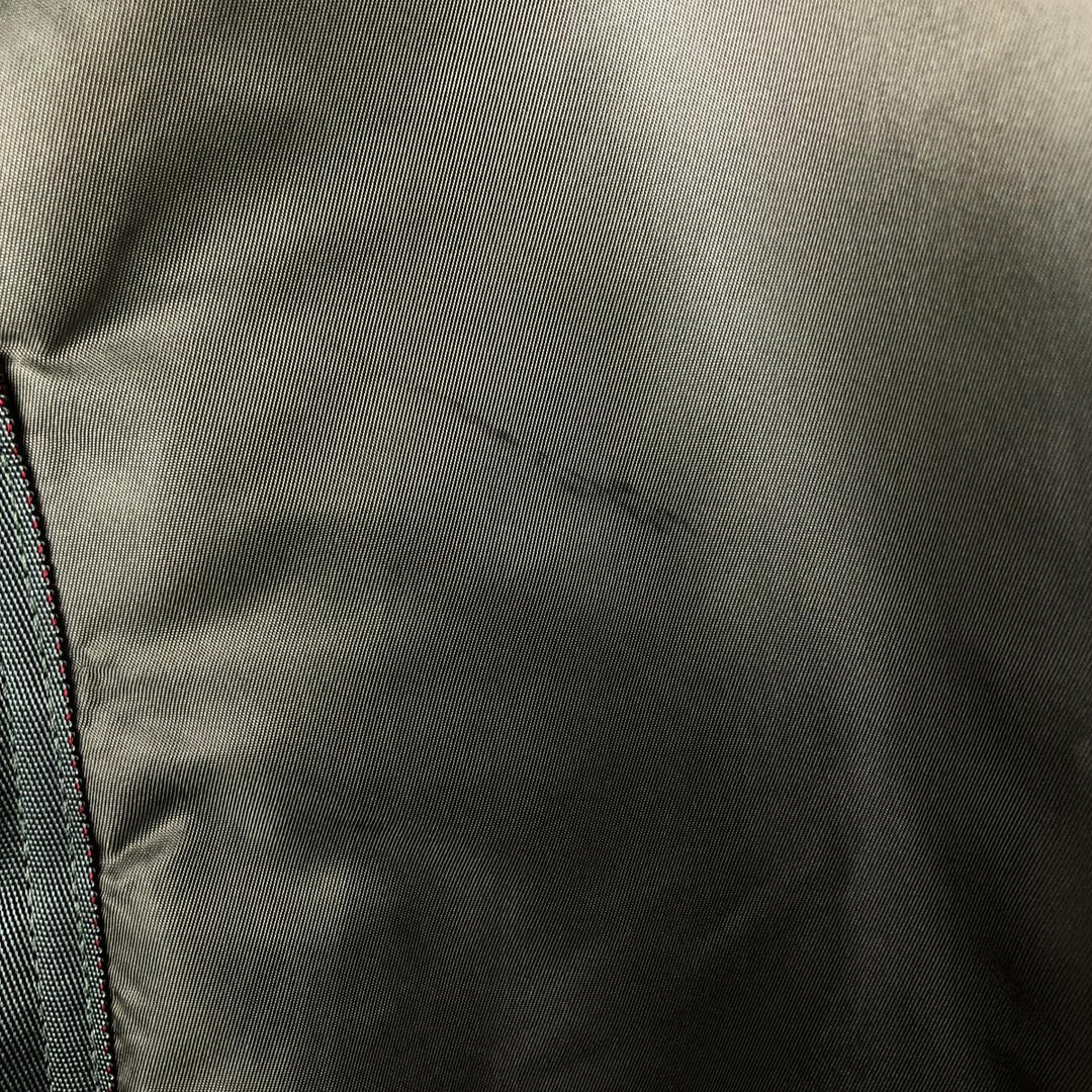 Civilian BRENTS MA-1 Military Flight Jacket, Men's Size L unclear Khaki type Vintage Second Hand