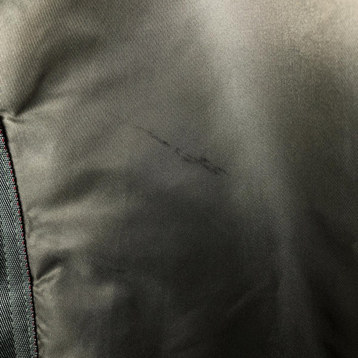 Civilian BRENTS MA-1 Military Flight Jacket, Men's Size L unclear Khaki type Vintage Second Hand