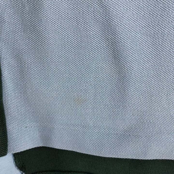 Ralph Lauren POLO by Ralph Lauren CUSTOM FIT crazy pattern long sleeve polo shirt men's M size cotton Blue type light blue Vintage Second Hand