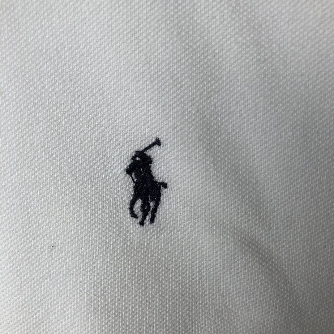 Ralph Lauren POLO GOLF Short Sleeve Polo Shirt Men's XL cotton white type Vintage Second Hand