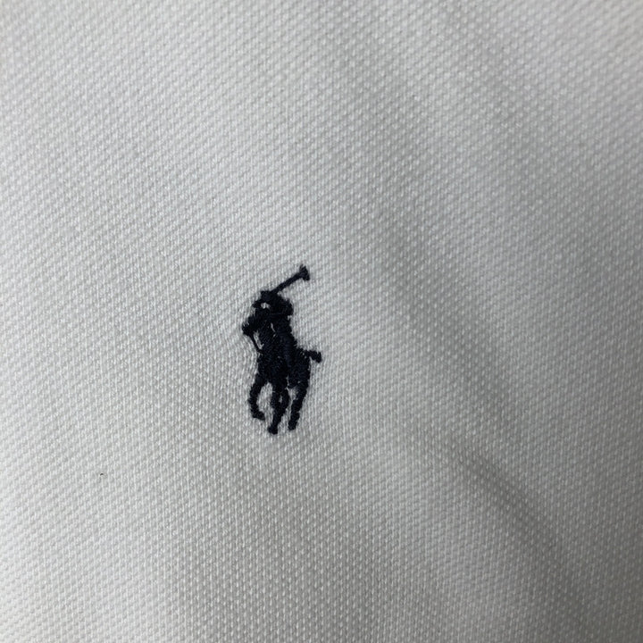 Ralph Lauren POLO GOLF Short Sleeve Polo Shirt Men's XL cotton white type Vintage Second Hand