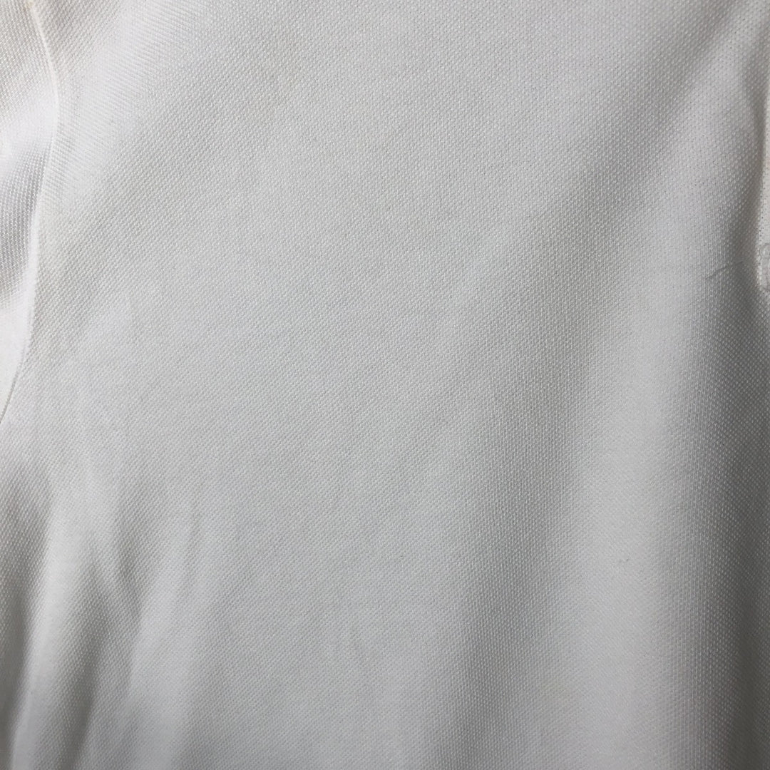 Ralph Lauren POLO by Ralph Lauren Big Pony Short Sleeve Polo Shirt Men's XL cotton white type Vintage Second Hand