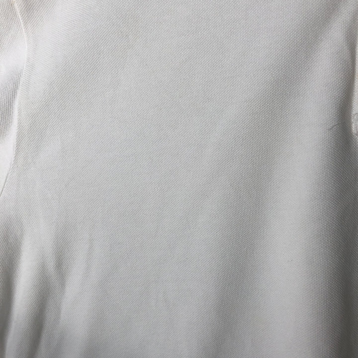 Ralph Lauren POLO by Ralph Lauren Big Pony Short Sleeve Polo Shirt Men's XL cotton white type Vintage Second Hand