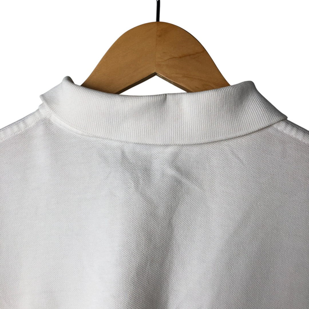 Ralph Lauren POLO by Ralph Lauren Big Pony Short Sleeve Polo Shirt Men's XL cotton white type Vintage Second Hand