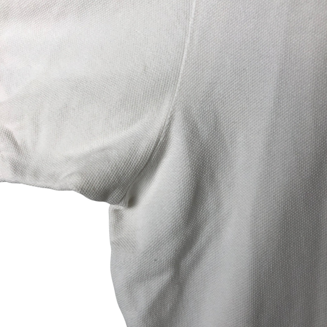 Ralph Lauren POLO by Ralph Lauren Big Pony Short Sleeve Polo Shirt Men's XL cotton white type Vintage Second Hand