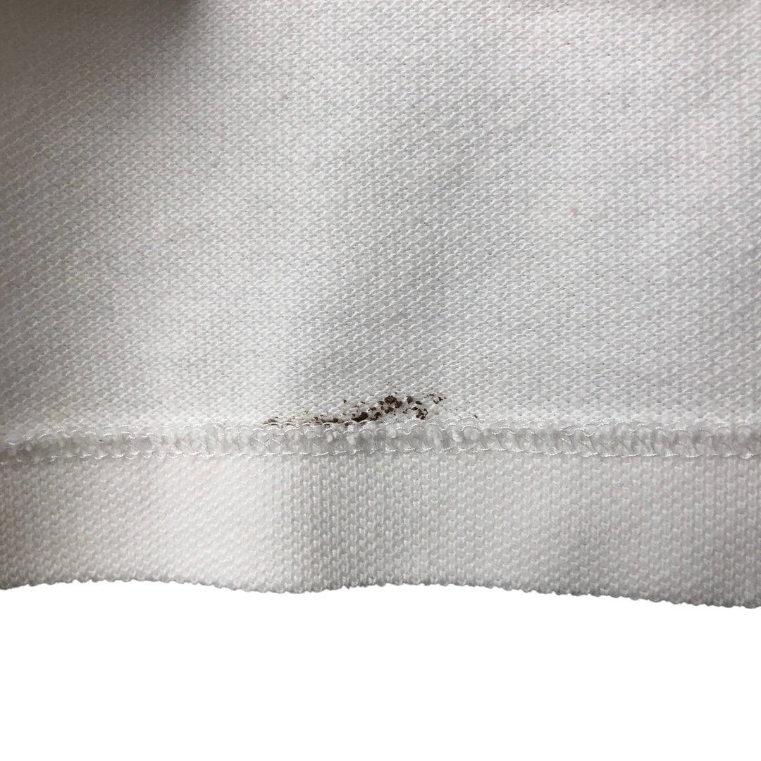 Ralph Lauren POLO by Ralph Lauren Big Pony Short Sleeve Polo Shirt Men's XL cotton white type Vintage Second Hand