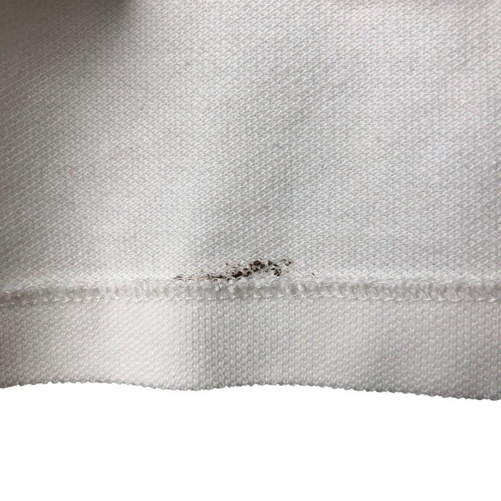 Ralph Lauren POLO by Ralph Lauren Big Pony Short Sleeve Polo Shirt Men's XL cotton white type Vintage Second Hand