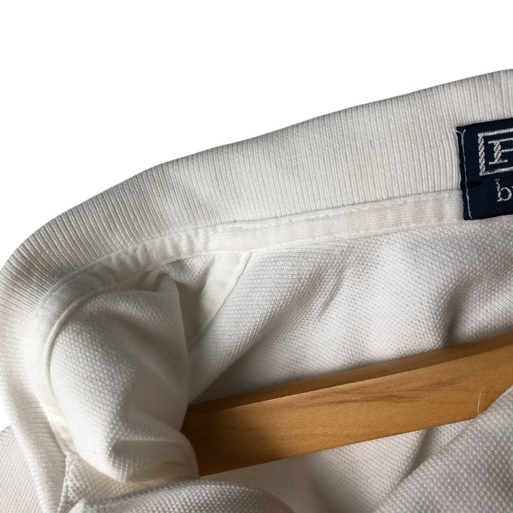 Ralph Lauren POLO by Ralph Lauren Big Pony Short Sleeve Polo Shirt Men's XL cotton white type Vintage Second Hand
