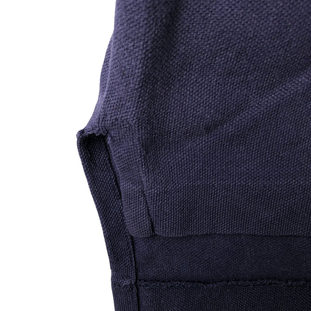 Ralph Lauren POLO by Ralph Lauren short sleeve polo shirt, men's size L cotton navy blue type Vintage Second Hand