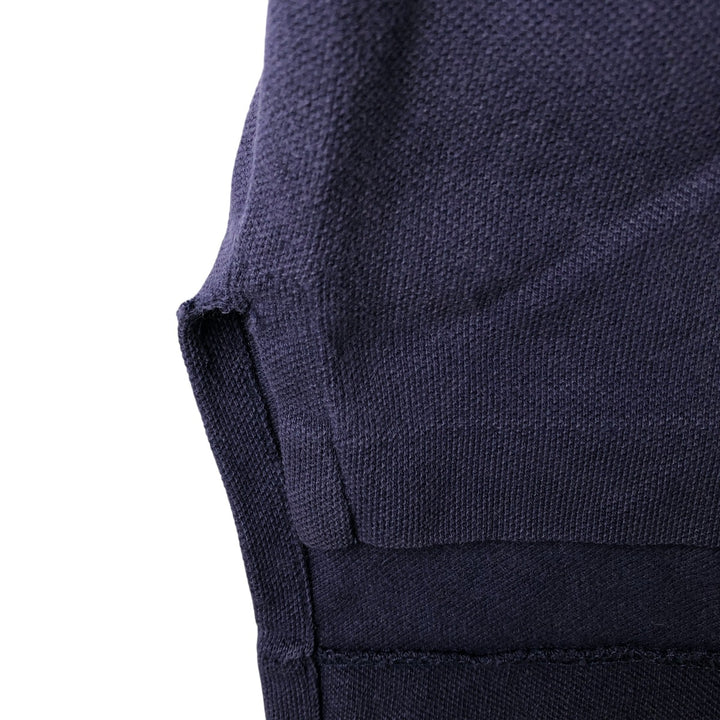 Ralph Lauren POLO by Ralph Lauren short sleeve polo shirt, men's size L cotton navy blue type Vintage Second Hand
