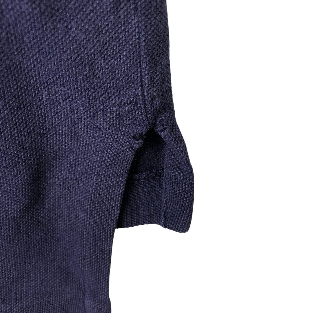 Ralph Lauren POLO by Ralph Lauren short sleeve polo shirt, men's size L cotton navy blue type Vintage Second Hand