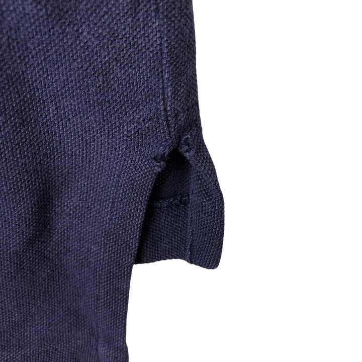 Ralph Lauren POLO by Ralph Lauren short sleeve polo shirt, men's size L cotton navy blue type Vintage Second Hand