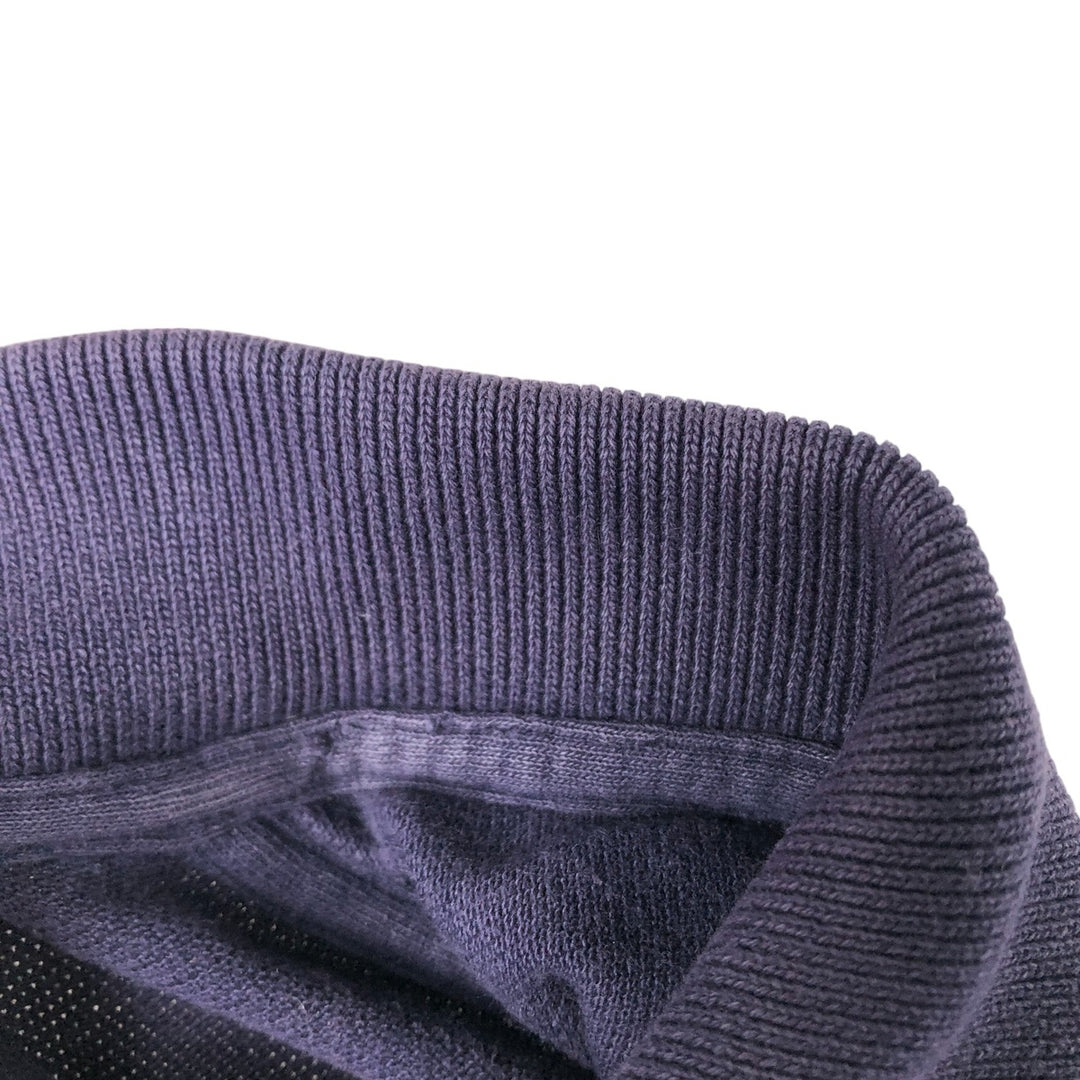 Ralph Lauren POLO by Ralph Lauren short sleeve polo shirt, men's size L cotton navy blue type Vintage Second Hand