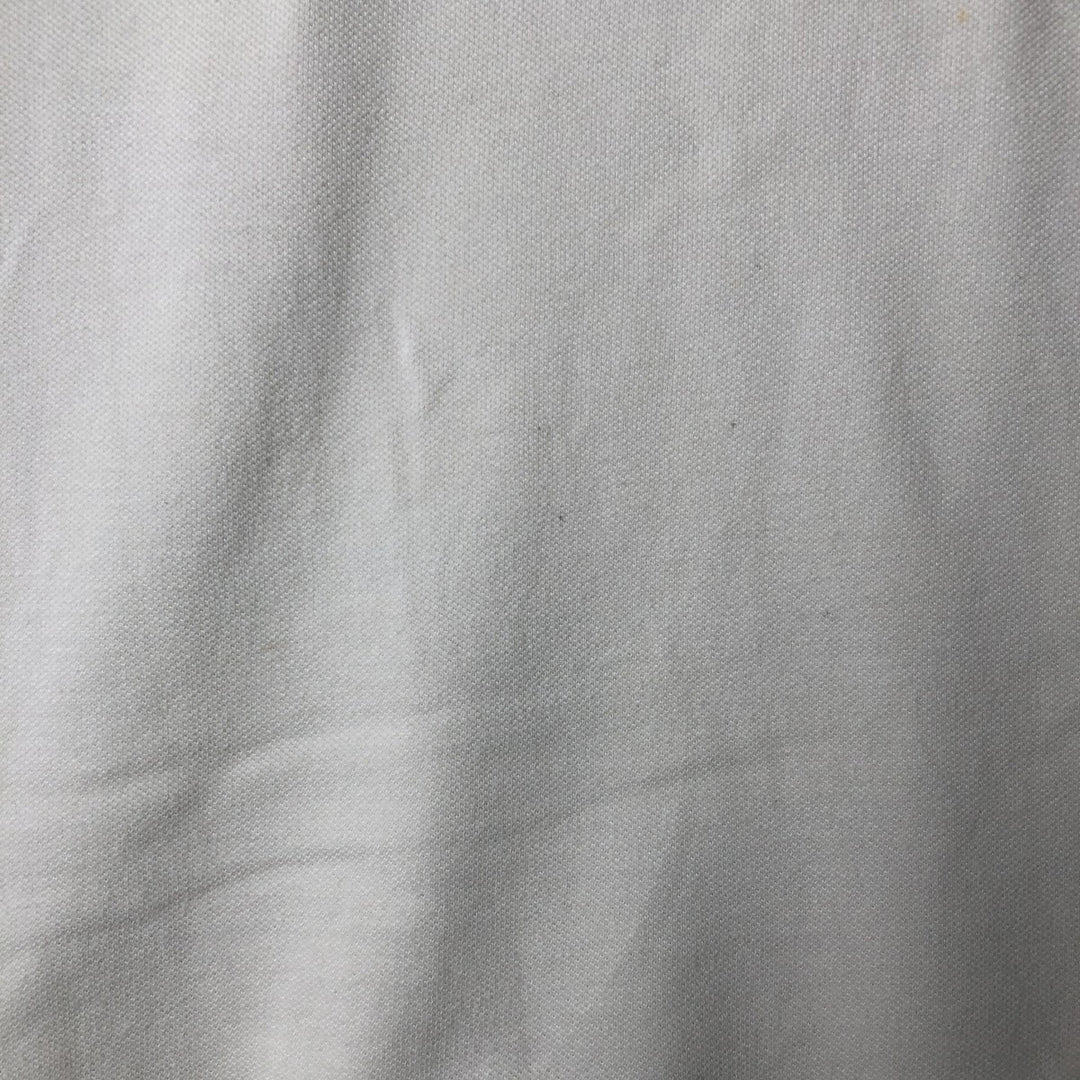 Ralph Lauren POLO by Ralph Lauren short sleeve polo shirt, men's size L cotton pale white type Vintage Second Hand