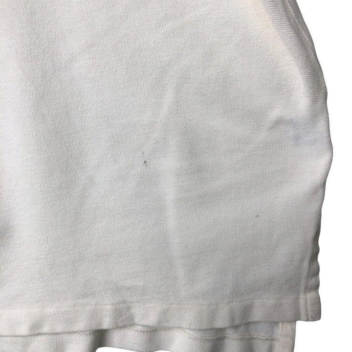 Ralph Lauren POLO by Ralph Lauren short sleeve polo shirt, men's size L cotton pale white type Vintage Second Hand