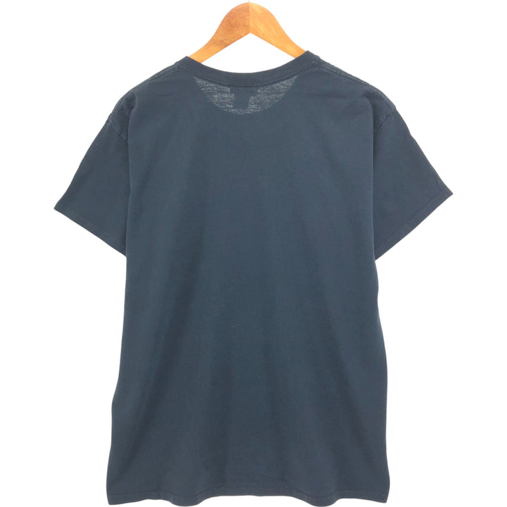 Thrasher Fire Pattern Surf Skate T-Shirt, Men's Size L cotton black type Vintage Second Hand