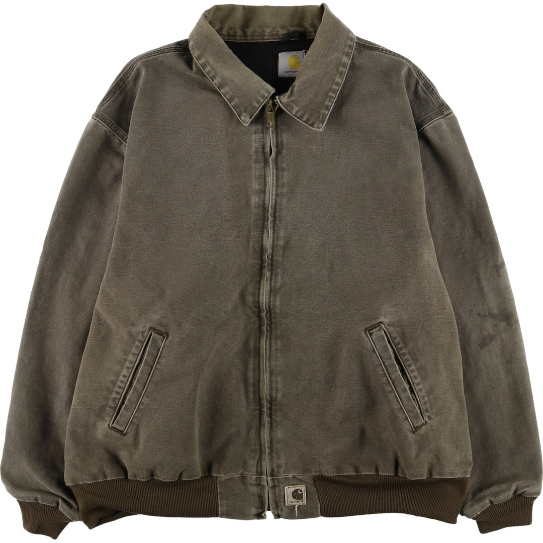 Carhartt Duckwork Blouson Men's XXL unclear brown type Vintage Second Hand