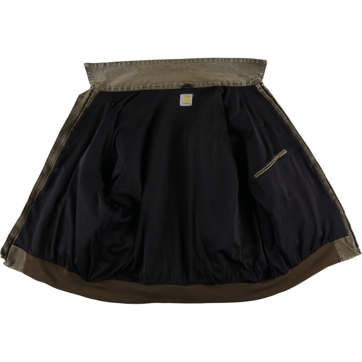 Carhartt Duckwork Blouson Men's XXL unclear brown type Vintage Second Hand