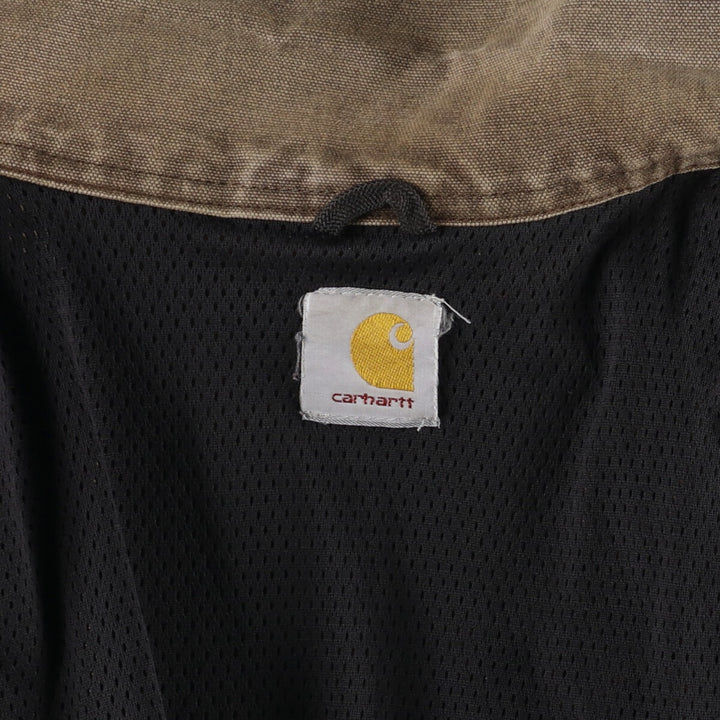 Carhartt Duckwork Blouson Men's XXL unclear brown type Vintage Second Hand