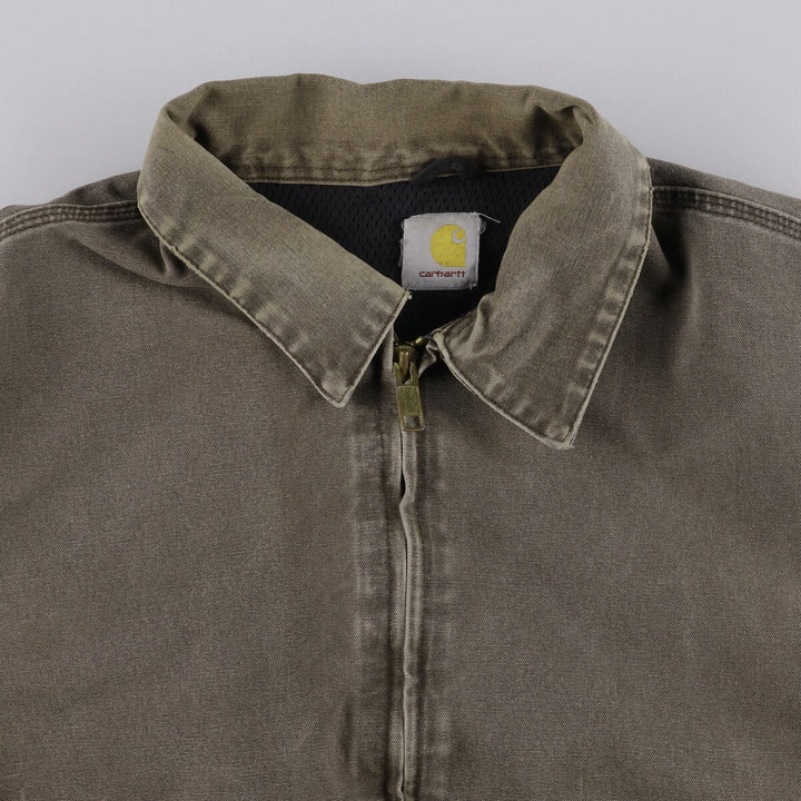 Carhartt Duckwork Blouson Men's XXL unclear brown type Vintage Second Hand