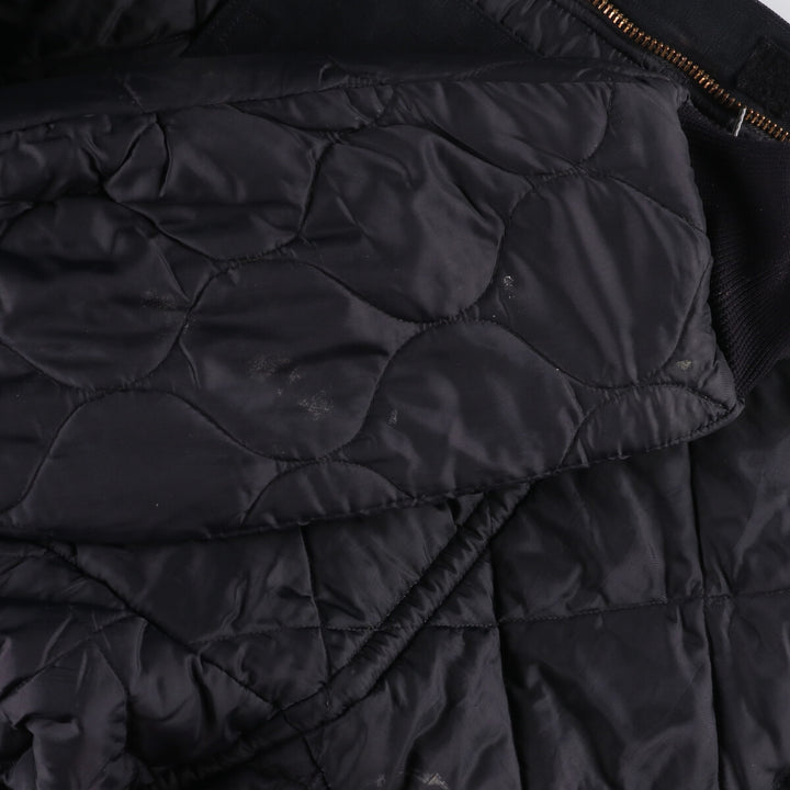 Carhartt Traditional Coat Duck Work Jacket Made in USA Men's XXL cotton black type Vintage Second Hand