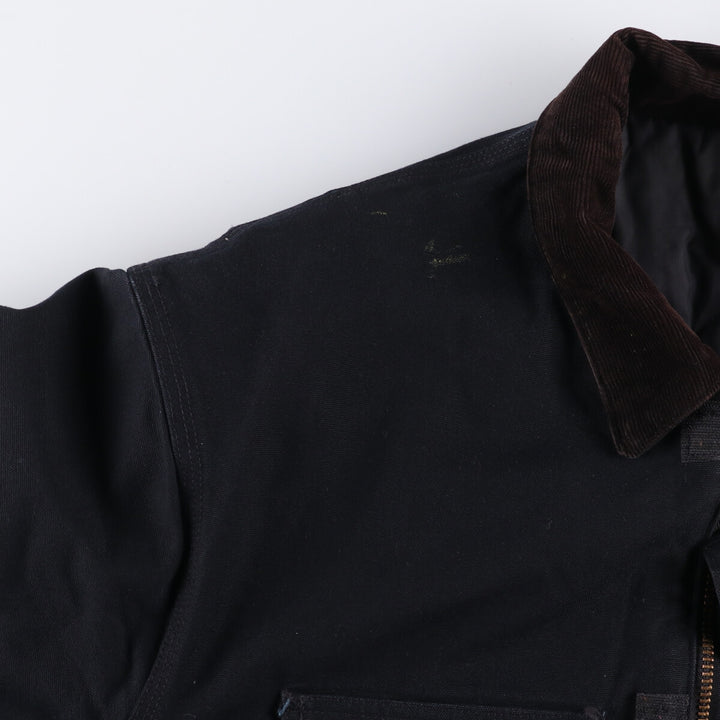Carhartt Traditional Coat Duck Work Jacket Made in USA Men's XXL cotton black type Vintage Second Hand