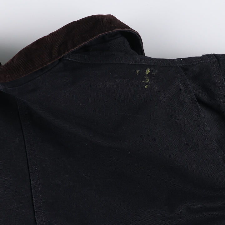 Carhartt Traditional Coat Duck Work Jacket Made in USA Men's XXL cotton black type Vintage Second Hand