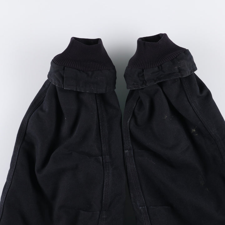 Carhartt Traditional Coat Duck Work Jacket Made in USA Men's XXL cotton black type Vintage Second Hand