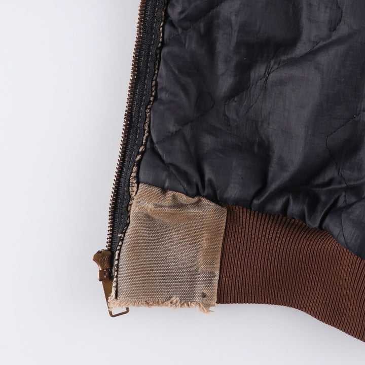 Carhartt Active Jacket Duck Full Zip Hoodie Men's XL unknown gray type Vintage Second Hand