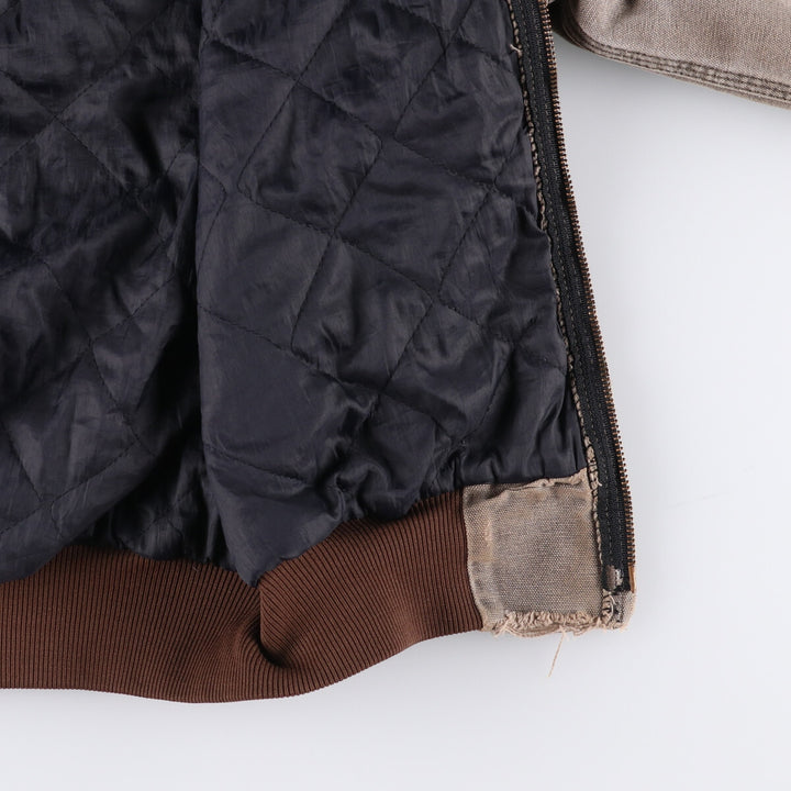 Carhartt Active Jacket Duck Full Zip Hoodie Men's XL unknown gray type Vintage Second Hand