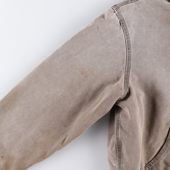 Carhartt Active Jacket Duck Full Zip Hoodie Men's XL unknown gray type Vintage Second Hand