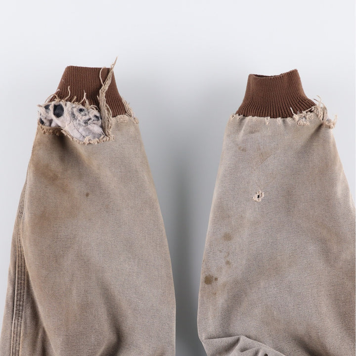 Carhartt Active Jacket Duck Full Zip Hoodie Men's XL unknown gray type Vintage Second Hand