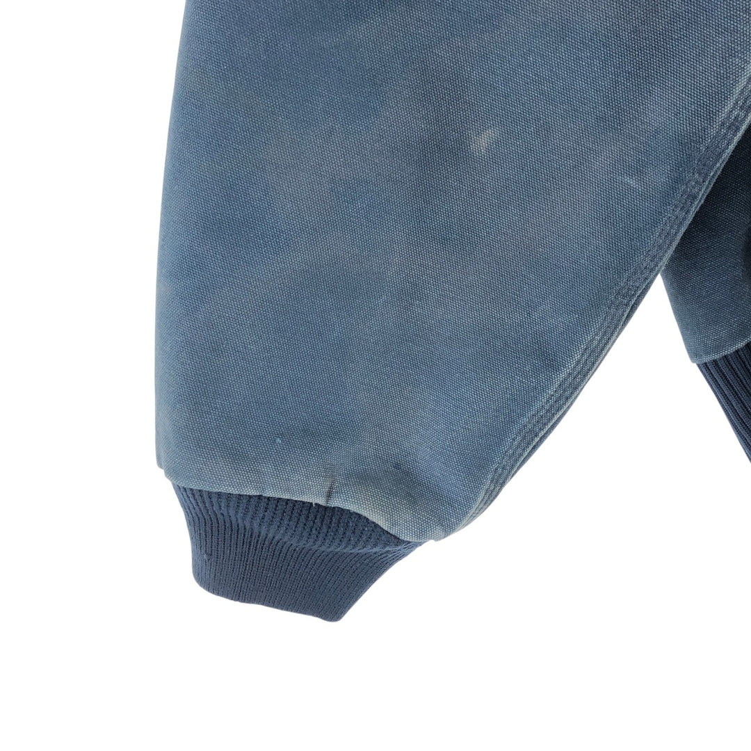 Carhartt Active Jacket Duck Full Zip Hoodie Men's XL unclear navy blue type Vintage Second Hand