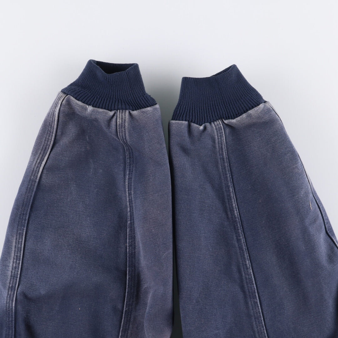 Carhartt Active Jacket Duck Full Zip Hoodie Men's XL unclear navy blue type Vintage Second Hand
