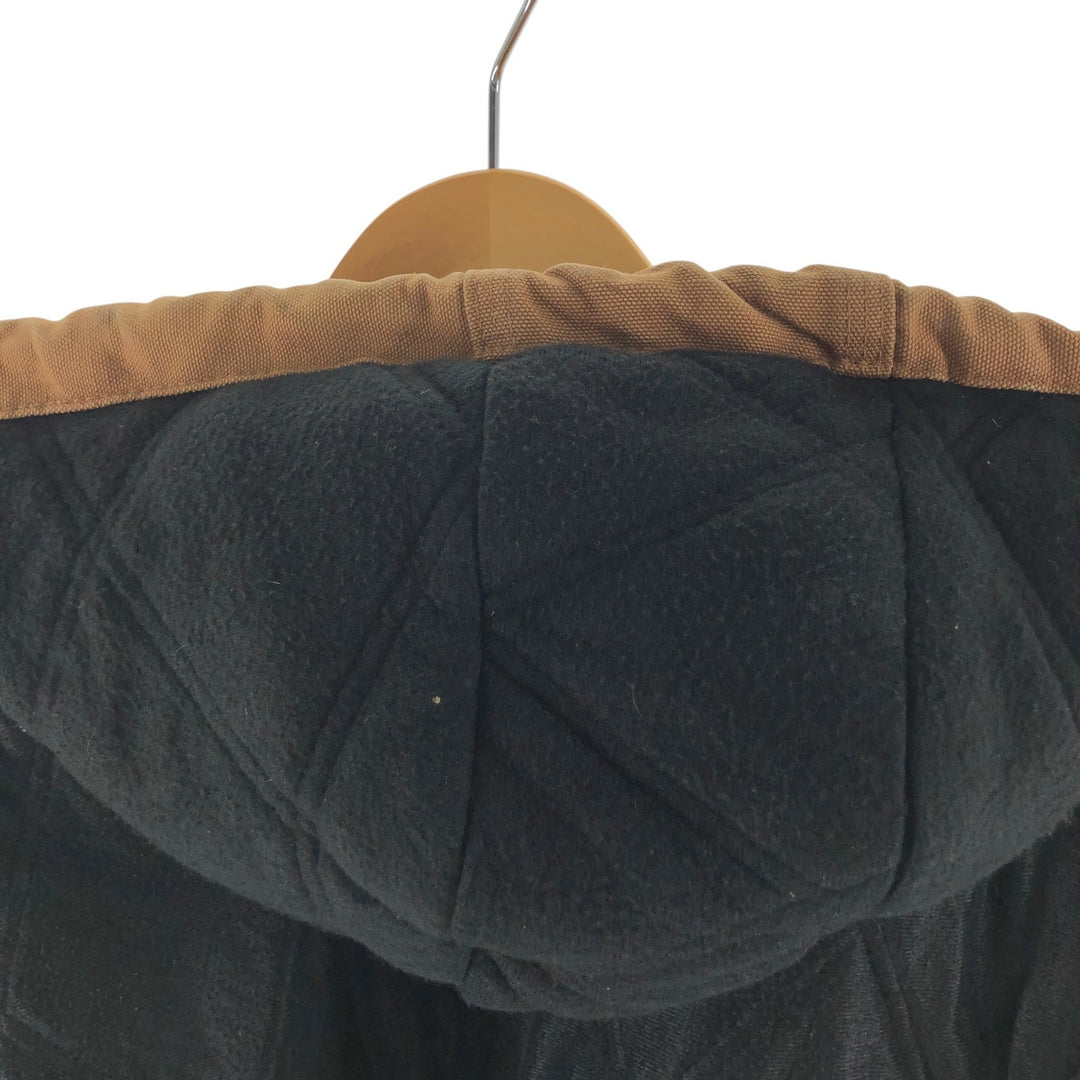 Carhartt Active Jacket Duck Full Zip Hoodie Men's XL unclear Beige type Vintage Second Hand