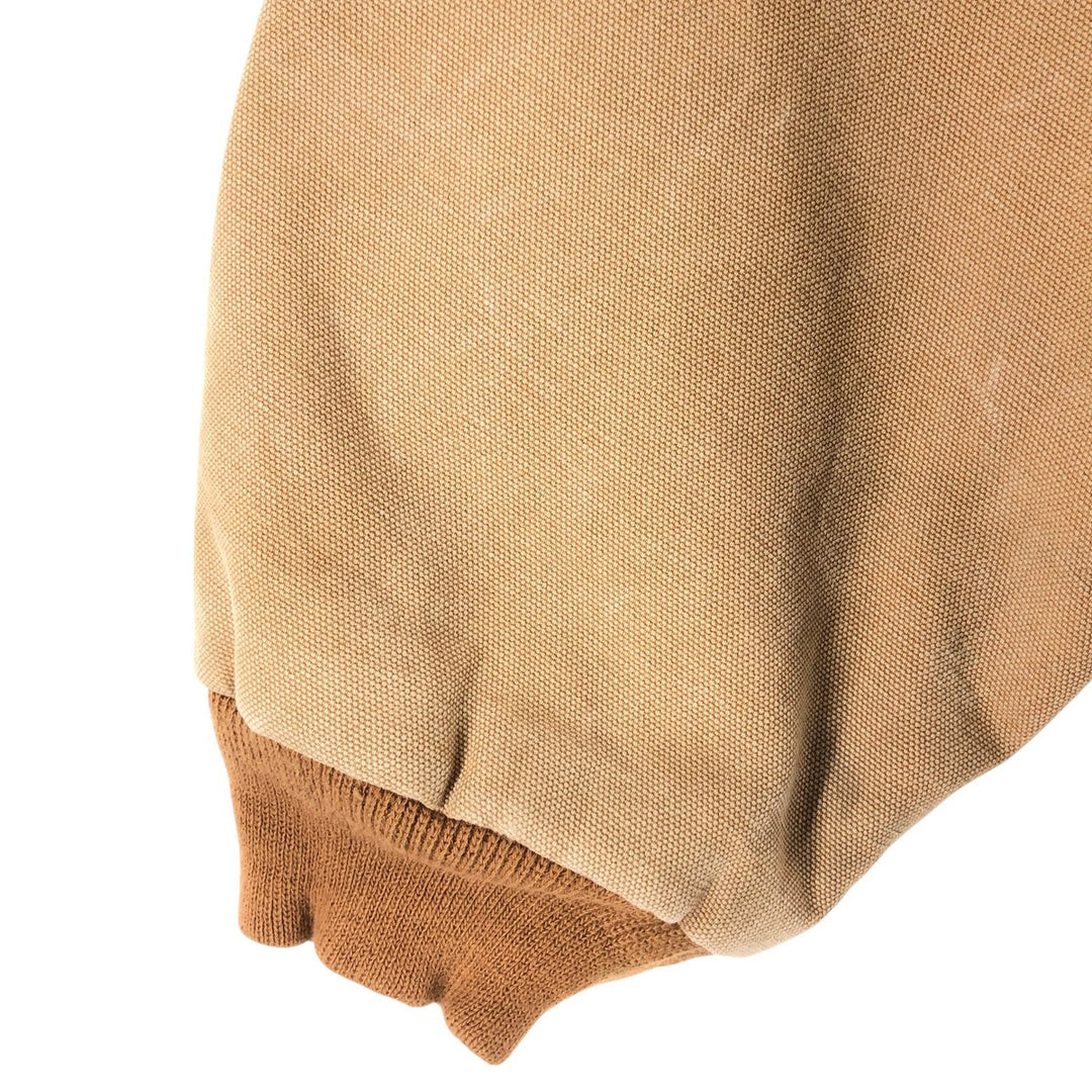 90'S Carhartt Active Jacket Duck Full Zip Parka Made in USA Men's XXL Vintage unclear Beige type Vintage Second Hand