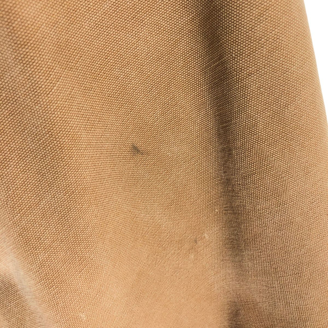 90'S Carhartt Active Jacket Duck Full Zip Parka Made in USA Men's XXL Vintage unclear Beige type Vintage Second Hand