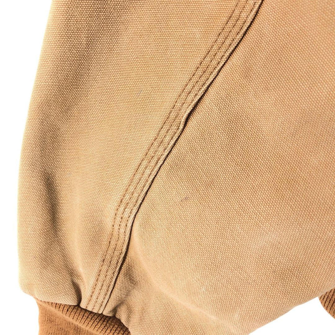 90'S Carhartt Active Jacket Duck Full Zip Parka Made in USA Men's XXL Vintage unclear Beige type Vintage Second Hand