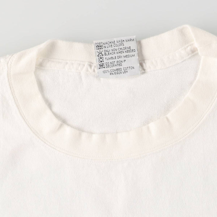 90'S HARD ROCK CAFE Hard Rock Cafe Back Print Advertising T-Shirt Made in USA Men's XL Vintage cotton white type Vintage Second Hand