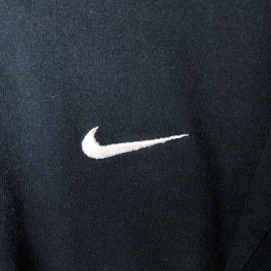 90'S Nike One Point Logo T-shirt Made in USA Men's L Size Vintage cotton black type Vintage Second Hand