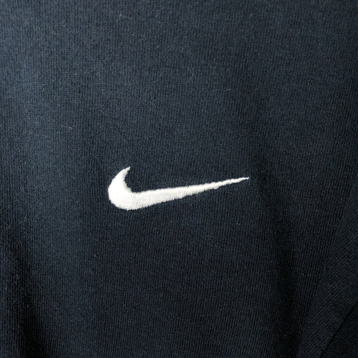 90'S Nike One Point Logo T-shirt Made in USA Men's L Size Vintage cotton black type Vintage Second Hand