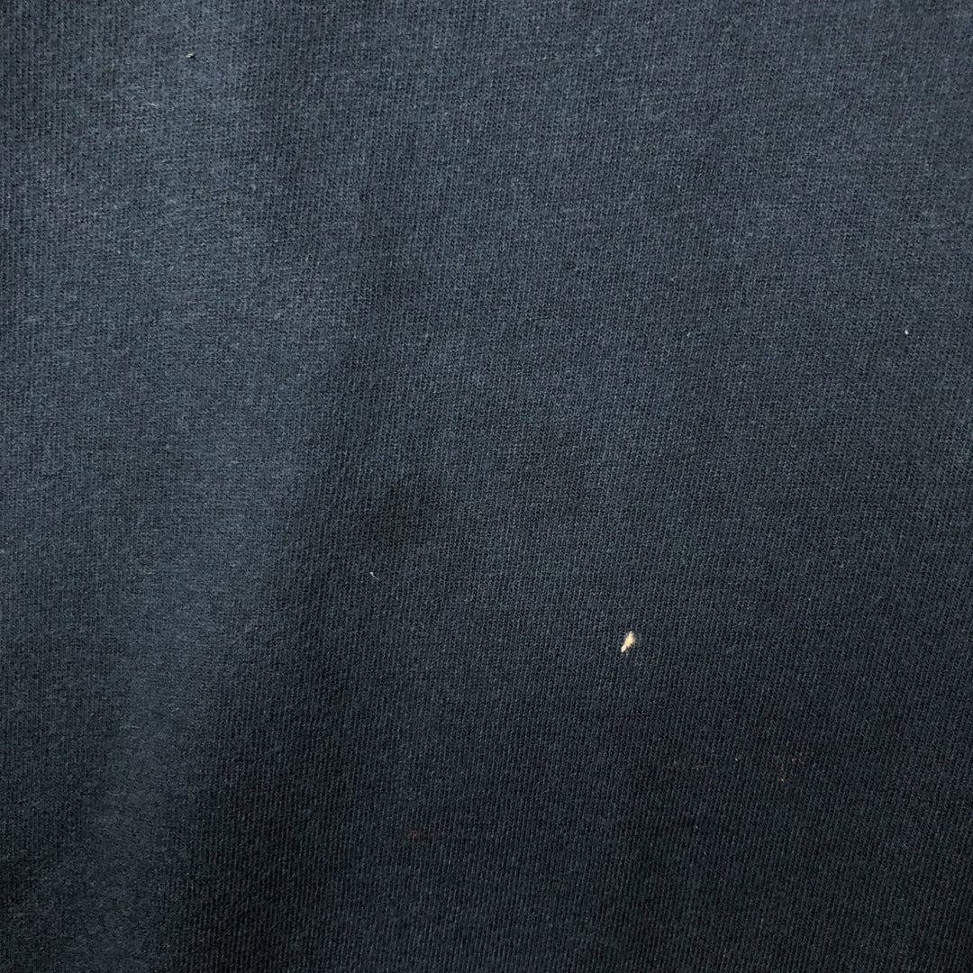 90'S Nike One Point Logo T-shirt Made in USA Men's L Size Vintage cotton black type Vintage Second Hand