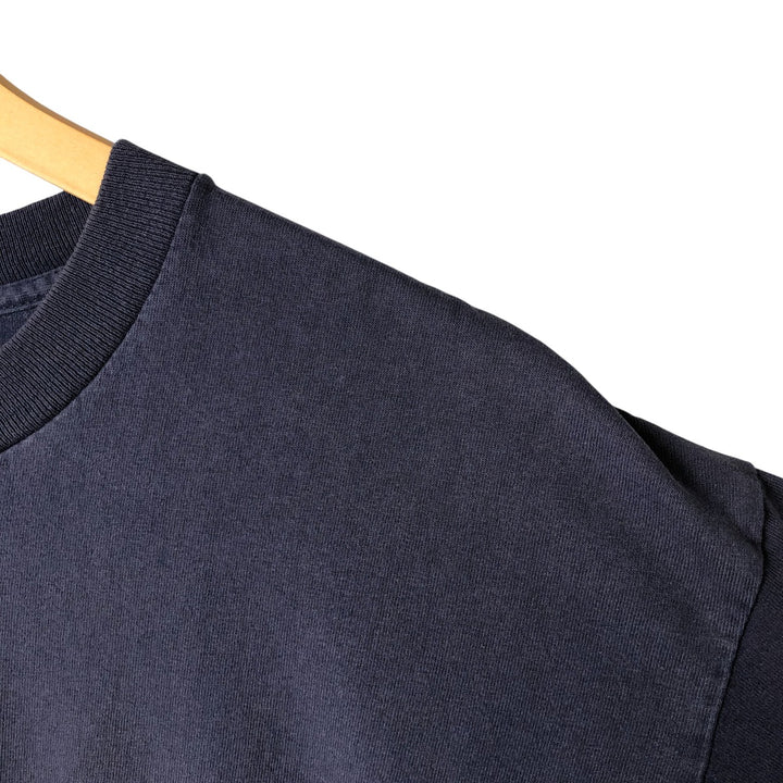 NO FEAR Surf Skate T-shirt Men's XL size unclear navy blue type Vintage Second Hand