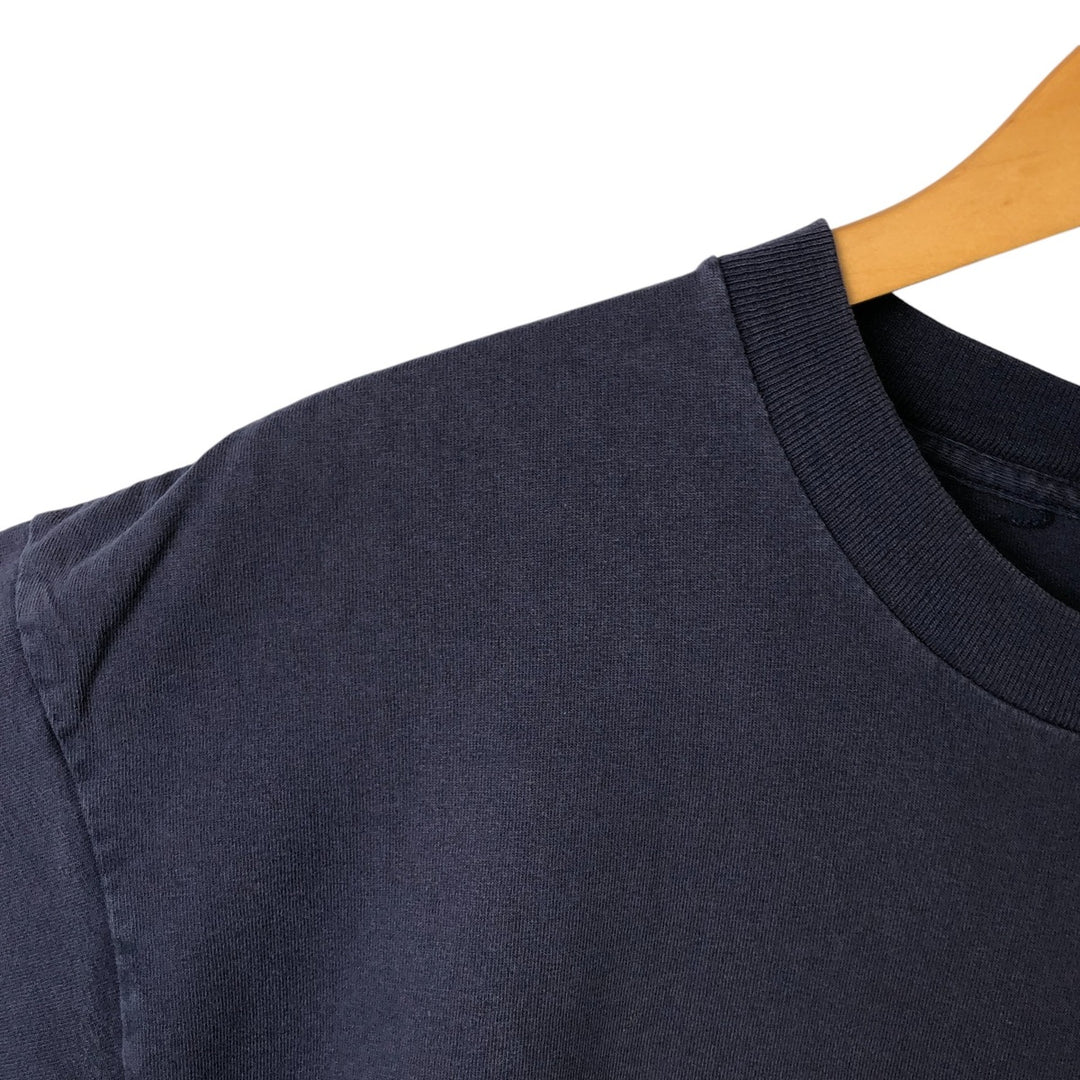 NO FEAR Surf Skate T-shirt Men's XL size unclear navy blue type Vintage Second Hand