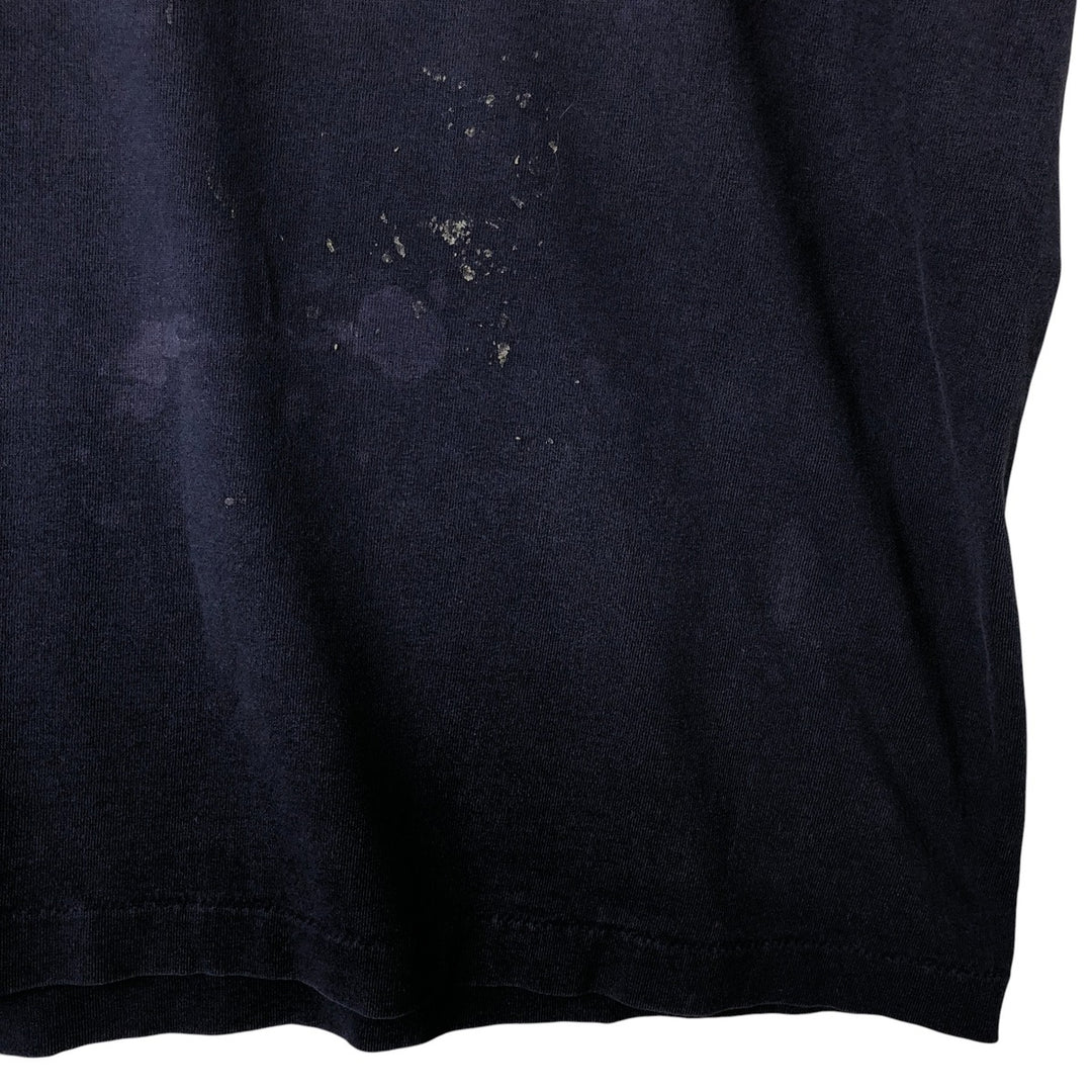 NO FEAR Surf Skate T-shirt Men's XL size unclear navy blue type Vintage Second Hand