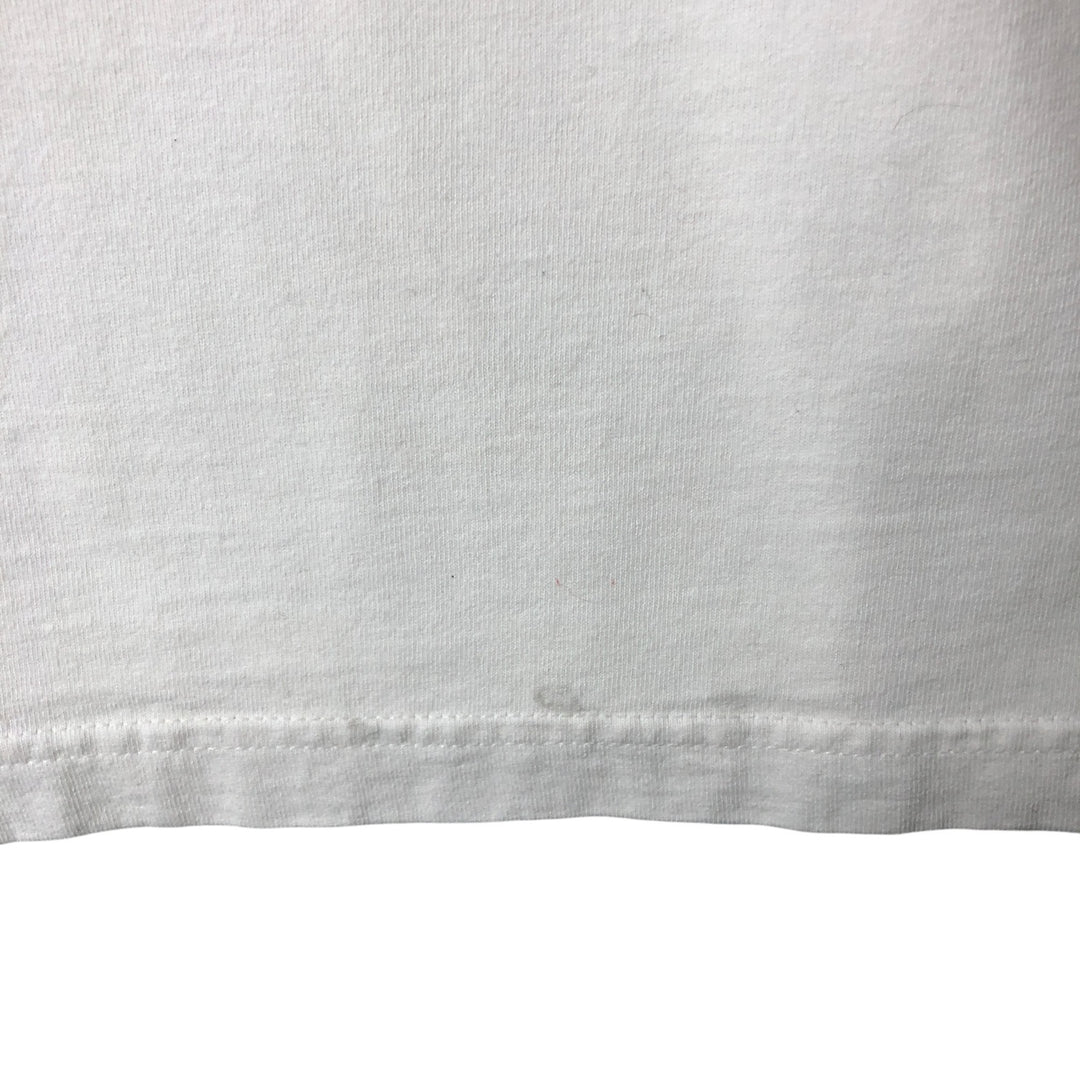 90'S Billabong surf and skate T-shirt, made in the USA, men's size M, vintage cotton white type Vintage Second Hand