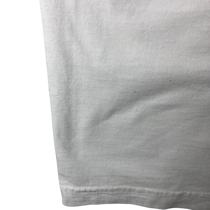 90'S Billabong surf and skate T-shirt, made in the USA, men's size M, vintage cotton white type Vintage Second Hand