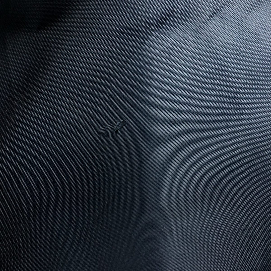 Civilian FLY CLUB MA-1 style padded military flight jacket, men's size L Nylon navy blue type Vintage Second Hand