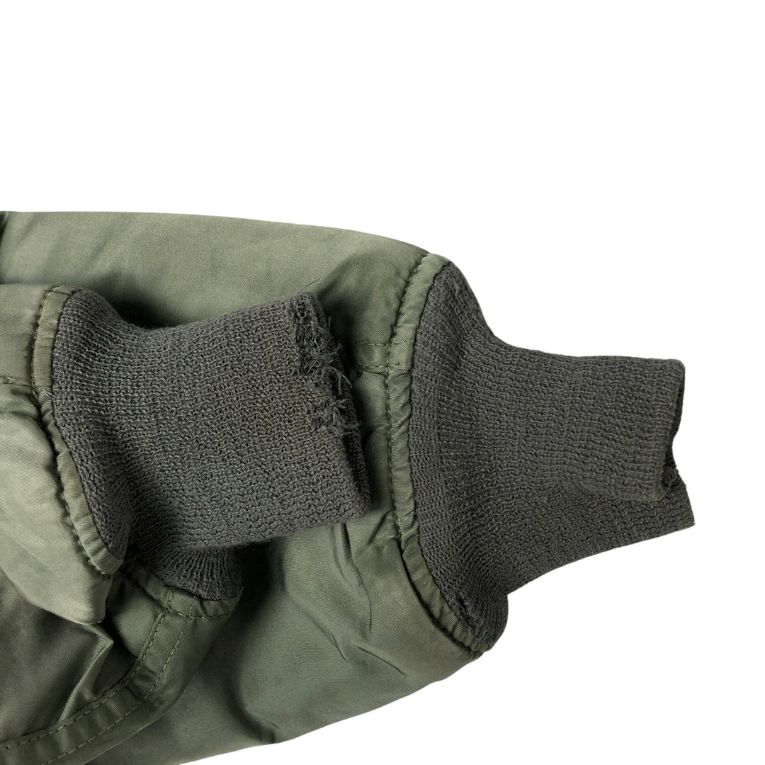 90'S civilian Avirex B-15 type padded military flight jacket, men's size M, vintage unclear Khaki type Vintage Second Hand